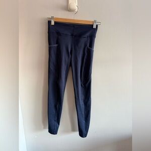 Riding Sport by Dover Saddlery Navy Riding Leggings – Kids L (7/8–10)
